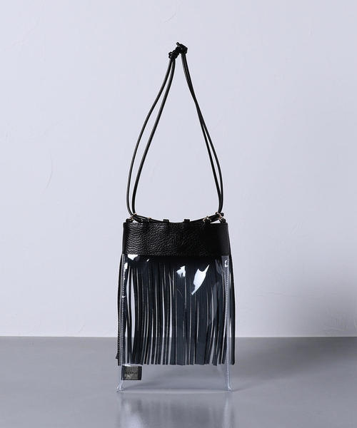 【極美品】5525gallery✕PORTER ポーター フリンジバック 美品】PORTER (ポーター) ×5525gallery フリンジ オールレザー