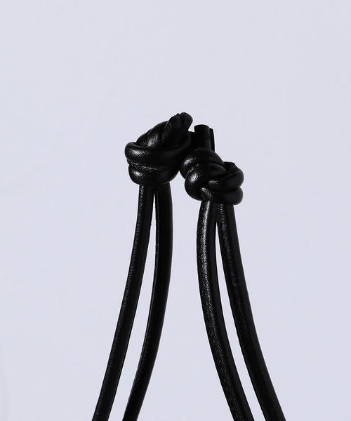 5525gallery×PORTER（ゴーゴーニーゴーギャラリーカケルポーター）の「＜5525gallery×PORTER＞フリンジ PVC バッグ -united LOVE project 2019①（ショルダーバッグ・レディース・ブラック・FREE）」の14枚目の写真