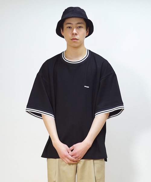 NEONSIGN（ネオンサイン）の「NEON SIGN BRIT T-SHIRT（Tシャツ/カットソー・メンズ・ホワイト/ブラック/レッド・S/M/L）」の3枚目の写真