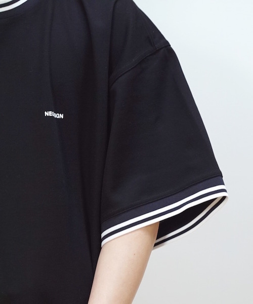 NEONSIGN（ネオンサイン）の「NEON SIGN BRIT T-SHIRT（Tシャツ/カットソー・メンズ・ホワイト/ブラック/レッド・S/M/L）」の5枚目の写真