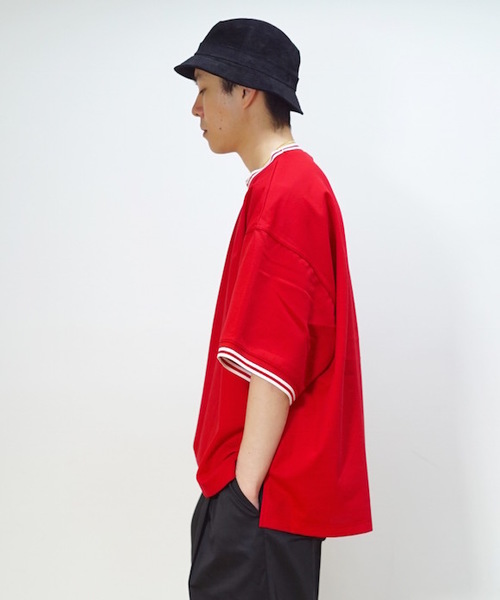 NEONSIGN（ネオンサイン）の「NEON SIGN BRIT T-SHIRT（Tシャツ/カットソー・メンズ・ホワイト/ブラック/レッド・S/M/L）」の6枚目の写真