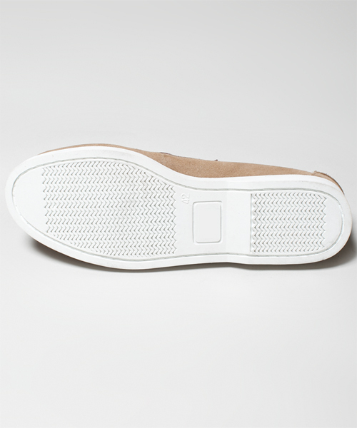 NANO universe（ナノユニバース）の「PETER&CO./ スウェードボートデッキシューズ（スニーカー・メンズ・ブラウン/ベージュ/ネイビー・43/44/41/42）」の15枚目の写真