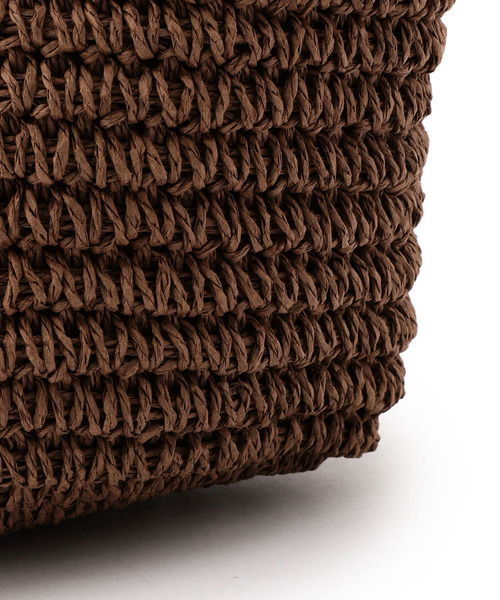 Petit Honfleur（プチオンフルール）の「スカーフ雑材トートバッグ（トートバッグ・レディース・ブラウン/カーキ/アイボリー・フリー）」の8枚目の写真