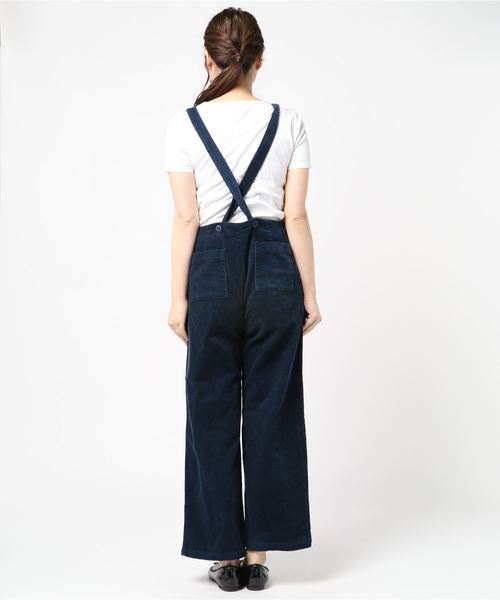 Ocean Pacific（オーシャンパシフィック）の「サロペット OP 529350（サロペット/オーバーオール・レディース・ブルー/ベージュ/ネイビー・M/L）」の5枚目の写真