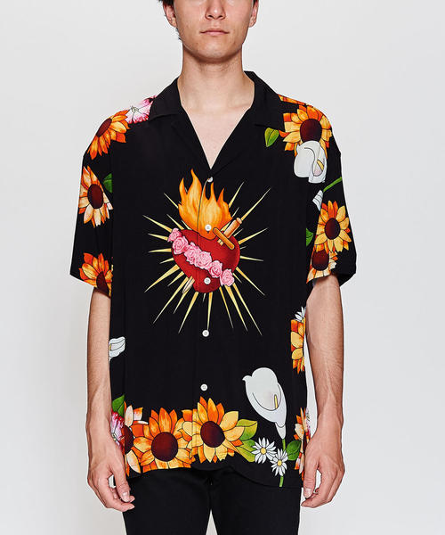 PLEASURES(プレジャー)の「<PLEASURES> GANGSTER SHT/シャツ(シャツ/ブラウス・メンズ・ロイヤルブルー/ブラック/イエロー・MEDIUM/LARGE)」の1枚目の写真