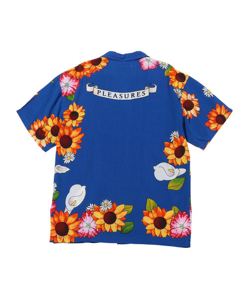 PLEASURES(プレジャー)の「<PLEASURES> GANGSTER SHT/シャツ(シャツ/ブラウス・メンズ・ロイヤルブルー/ブラック/イエロー・MEDIUM/LARGE)」の4枚目の写真