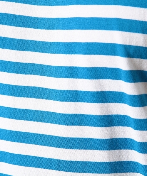 green label relaxing(グリーンレーベルリラクシング)の「◎GIZA/C BOR C/N S/S Tシャツ ◆(Tシャツ/カットソー・メンズ・コバルトブルー/ネイビー/ブラック/レッド/ピンク/ケリー・MEDIUM/SMALL/LARGE/X-LARGE)」の13枚目の写真