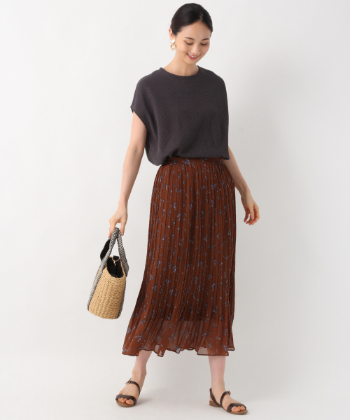 GLOBAL WORK(グローバルワーク)の「ワッフルチュニックプルオーバー【UVケア】/839934(Tシャツ/カットソー・レディース・カーキ/ホワイト/ベージュ/ダークグレー・LARGE/MEDIUM)」の12枚目の写真