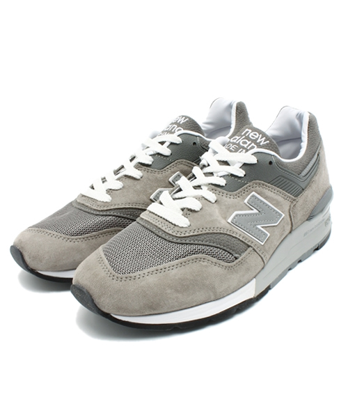 SHIPS（シップス）の「new balance: M997 Made in USA（スニーカー・メンズ・グレー/チャコールグレー・9/7/LARGE/10/8.5/8/11）」の2枚目の写真