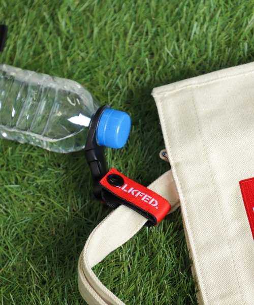 MILKFED.（ミルクフェド）の「JACQUARD TAPE BOTTLE HOLDER（キーホルダー）」 WEAR