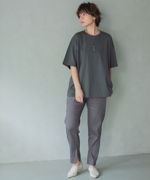 MARECHAL TERRE（マルシャルテル）の「Fruit of the loom コラボ Tシャツ（Tシャツ/カットソー・レディース・ホワイト/チャコールグレー/ブラック/レッド・MEDIUM）」の21枚目の写真