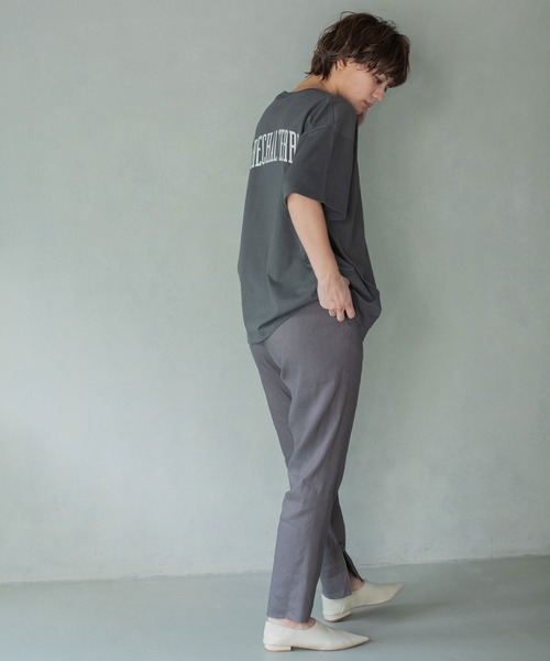 MARECHAL TERRE（マルシャルテル）の「Fruit of the loom コラボ Tシャツ（Tシャツ/カットソー・レディース・ホワイト/チャコールグレー/ブラック/レッド・MEDIUM）」の22枚目の写真