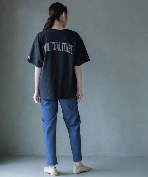 MARECHAL TERRE（マルシャルテル）の「Fruit of the loom コラボ Tシャツ（Tシャツ/カットソー・レディース・ホワイト/チャコールグレー/ブラック/レッド・MEDIUM）」の17枚目の写真