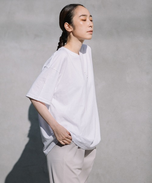 MARECHAL TERRE（マルシャルテル）の「Fruit of the loom コラボ Tシャツ（Tシャツ/カットソー・レディース・ホワイト/チャコールグレー/ブラック/レッド・MEDIUM）」の20枚目の写真