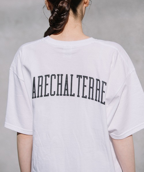 MARECHAL TERRE（マルシャルテル）の「Fruit of the loom コラボ Tシャツ（Tシャツ/カットソー・レディース・ホワイト/チャコールグレー/ブラック/レッド・MEDIUM）」の12枚目の写真