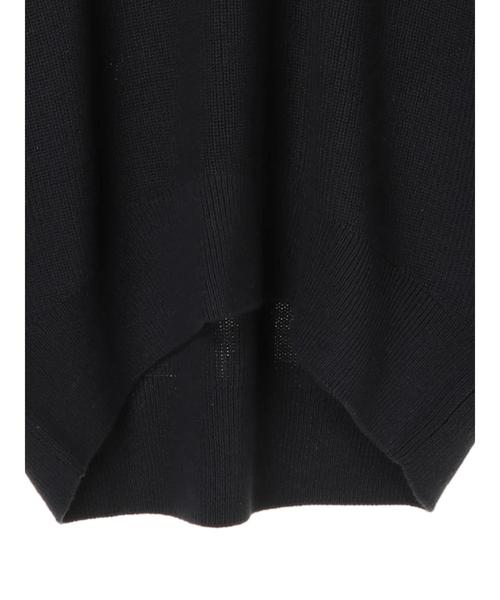 AMERICAN HOLIC（アメリカンホリック）の「Vネック肩落ちゆるニットプルオーバー  ＊（ニット/セーター・レディース・ネイビー/サックスブルー/イエロー/アイボリー/ラベンダー/その他7・M/L）」の16枚目の写真