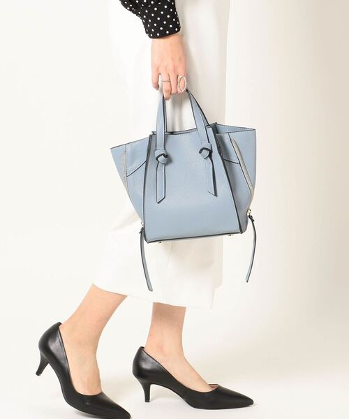 SHIPS any（シップス エニィ）の「SHIPS any:コンビ2WAYトート SMALL◇◇（トートバッグ・レディース・ブラック/ベージュ/ライトブルー/キャメル/ナチュラル/ライトグリーン・ONE SIZE）」の6枚目の写真