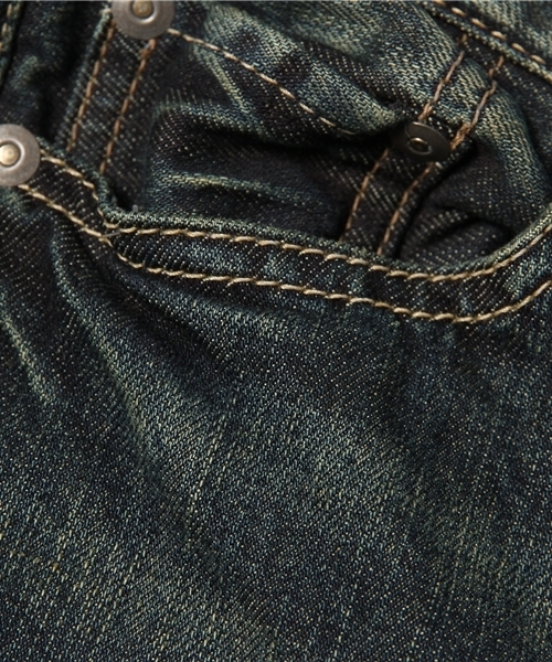 goa（ゴア）の「10ozｽﾄﾚｯﾁﾃﾞﾆﾑ ｽｷﾆｰﾊﾟﾝﾂ（デニムパンツ・レディース・ブラック/インディゴブルー・2/1）」の10枚目の写真