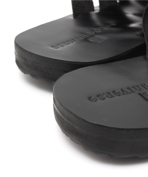 NANO universe（ナノユニバース）の「：レザークロストングサンダル（サンダル・メンズ・ブラック/ブラウン・43/41/42）」の8枚目の写真