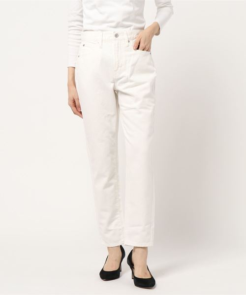 LOWRYS FARM(ローリーズファーム)の「CONEテンセルテーパード 870625(デニムパンツ・レディース・オフホワイト/ブルー/ネイビー・MEDIUM/LARGE)」の16枚目の写真