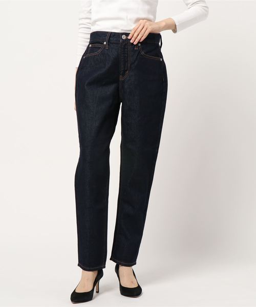 LOWRYS FARM(ローリーズファーム)の「CONEテンセルテーパード 870625(デニムパンツ・レディース・オフホワイト/ブルー/ネイビー・MEDIUM/LARGE)」の17枚目の写真