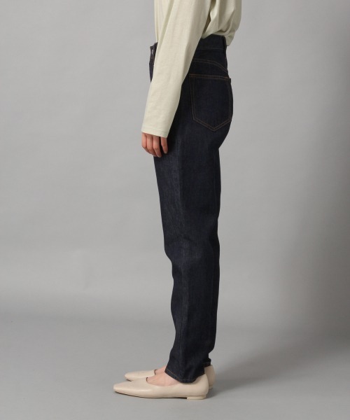 LOWRYS FARM(ローリーズファーム)の「CONEテンセルテーパード 870625(デニムパンツ・レディース・オフホワイト/ブルー/ネイビー・MEDIUM/LARGE)」の8枚目の写真