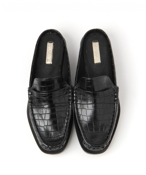 niko and...（ニコアンド）の「オリジナルローファースリッパ（ローファー・レディース・ブラック/ベージュ・MEDIUM/LARGE）」の3枚目の写真