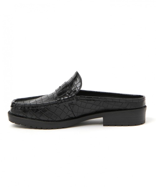 niko and...（ニコアンド）の「オリジナルローファースリッパ（ローファー・レディース・ブラック/ベージュ・MEDIUM/LARGE）」の4枚目の写真