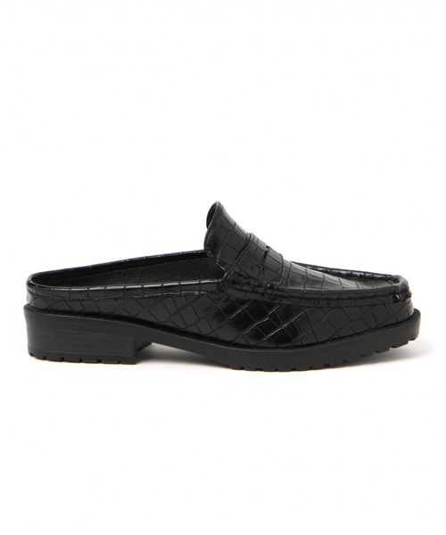 niko and...（ニコアンド）の「オリジナルローファースリッパ（ローファー・レディース・ブラック/ベージュ・MEDIUM/LARGE）」の5枚目の写真