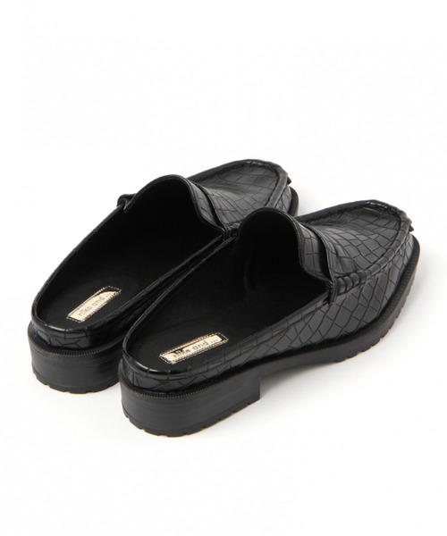 niko and...（ニコアンド）の「オリジナルローファースリッパ（ローファー・レディース・ブラック/ベージュ・MEDIUM/LARGE）」の6枚目の写真