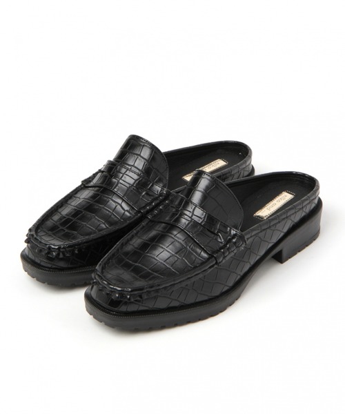 niko and...（ニコアンド）の「オリジナルローファースリッパ（ローファー・レディース・ブラック/ベージュ・MEDIUM/LARGE）」の16枚目の写真