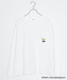 Mark Gonzales | ∴WEGO/マークゴンザレス別注ビッグシルエットロンT(Tシャツ/カットソー)