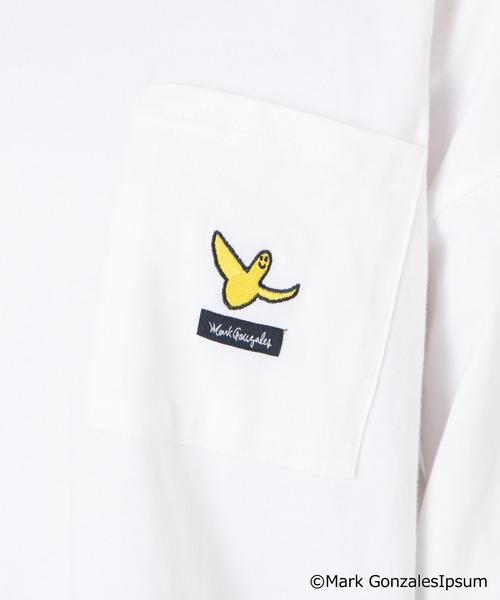 Mark Gonzales(マーク・ゴンザレス)の「∴WEGO/マークゴンザレス別注ビッグシルエットロンT(Tシャツ/カットソー・レディース・ホワイト/ブラック/パープル/ベージュ・FREE)」の22枚目の写真