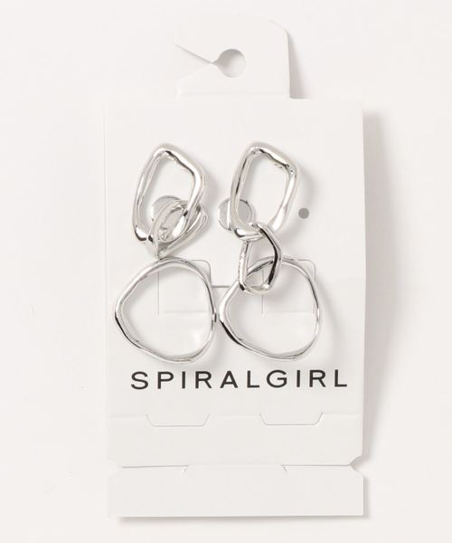 SPIRALGIRL(スパイラルガール)の「マルチピアス(ピアス(両耳用)・レディース・シルバー/ゴールド・FREE)」の2枚目の写真