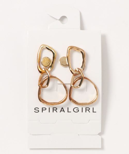 SPIRALGIRL(スパイラルガール)の「マルチピアス(ピアス(両耳用)・レディース・シルバー/ゴールド・FREE)」の1枚目の写真