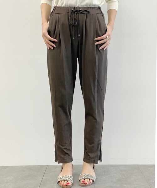 AMERICAN HOLIC（アメリカンホリック）の「サイドＺＩＰカットテーパード（その他パンツ・レディース・ブラック/ブラウン/モカ・M/L）」の3枚目の写真