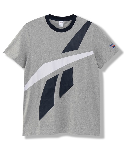 Reebok（リーボック）の「クラシックス Tシャツ / Classics Tee（Tシャツ/カットソー・メンズ・ホワイト/ヘザーグレー/ブルー・SMALL/MEDIUM/LARGE/X-LARGE/XX-LARGE）」の2枚目の写真