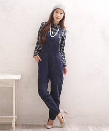 NANO universe | コーデュロイサロペット(サロペット/オーバーオール)