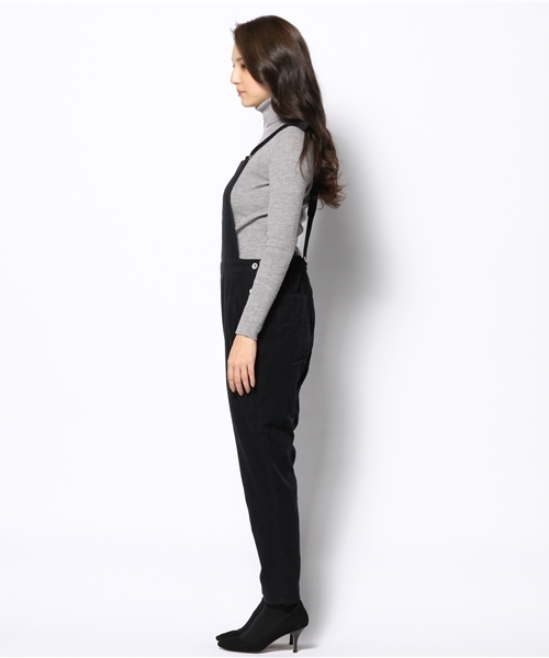 NANO universe(ナノユニバース)の「コーデュロイサロペット(サロペット/オーバーオール・レディース・オフホワイト/ブルー/ブラック・38/36)」の5枚目の写真