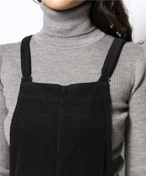 NANO universe(ナノユニバース)の「コーデュロイサロペット(サロペット/オーバーオール・レディース・オフホワイト/ブルー/ブラック・38/36)」の7枚目の写真