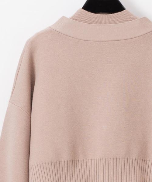 Diagram（ダイアグラム）の「ハイネックストレートニットワンピース  