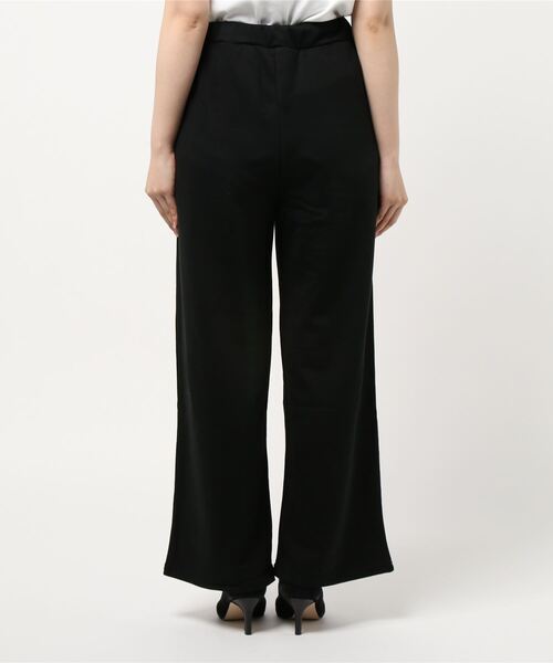 reca(レカ)の「タックスウェットワイド パンツ(その他パンツ・レディース・アッシュグレー/ブラック・M)」の3枚目の写真