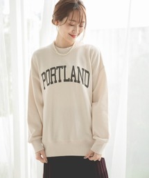 GLOBAL WORK | カレッジロゴスウェットプルオーバー/898154(スウェット)