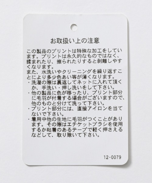 GLOBAL WORK(グローバルワーク)の「カレッジロゴスウェットプルオーバー/898154(スウェット・レディース・ダークブラウン/チャコールグレー/ベージュ・FREE)」の21枚目の写真