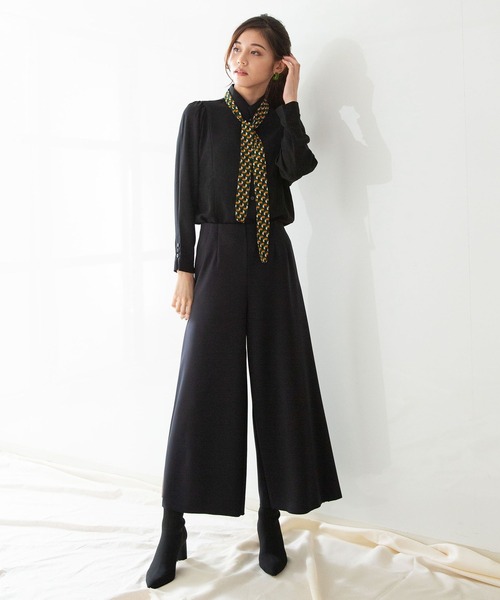 NARACAMICIE（ナラカミーチェ）の「トゥッカーノ柄タイ付長袖シャツ