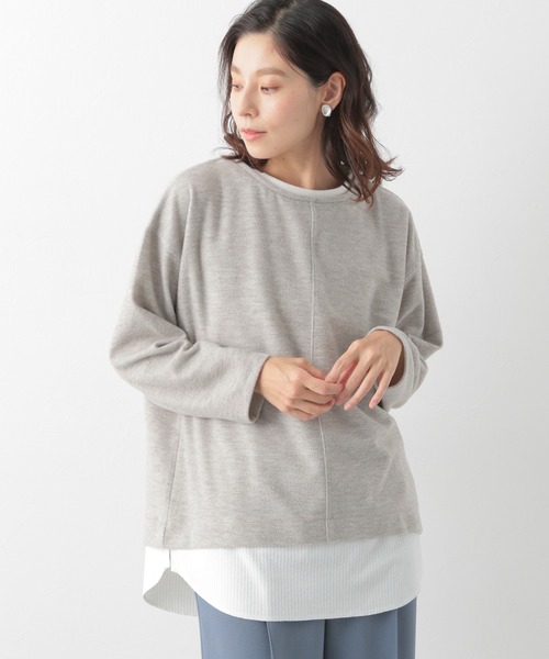 セール フェイクレイヤードロンｔ Tシャツ カットソー Lepsim レプシィム のファッション通販 Zozotown