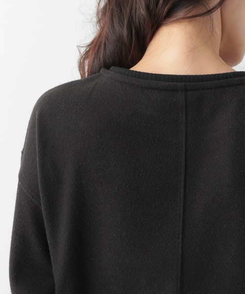 LEPSIM(レプシィム)の「フェイクレイヤードロンT 922221(Tシャツ/カットソー・レディース・ブラック/グレー/グレイッシュベージュ/ライトグレー/ベージュ・FREE)」の15枚目の写真