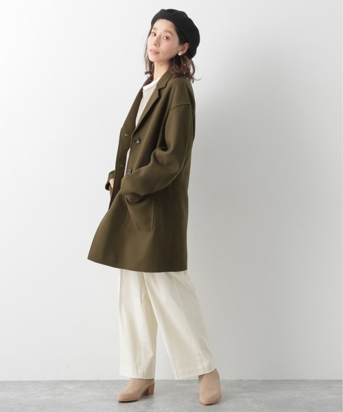 LEPSIM(レプシィム)の「フェイクレイヤードロンT 922221(Tシャツ/カットソー・レディース・ブラック/グレー/グレイッシュベージュ/ライトグレー/ベージュ・FREE)」の8枚目の写真