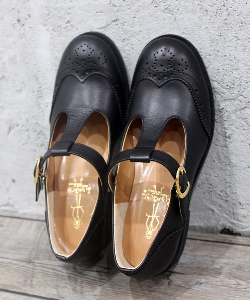 あしながおじさん(アシナガオジサン)の「丸みTストラップシューズ -0701105(パンプス・レディース・ブラック/アイボリー/ブラウン・22.5cm/23.0cm/23.5cm/24.0cm/24.5cm)」の11枚目の写真