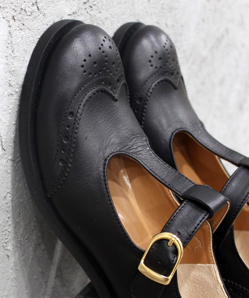 あしながおじさん(アシナガオジサン)の「丸みTストラップシューズ -0701105(パンプス・レディース・ブラック/アイボリー/ブラウン・22.5cm/23.0cm/23.5cm/24.0cm/24.5cm)」の12枚目の写真